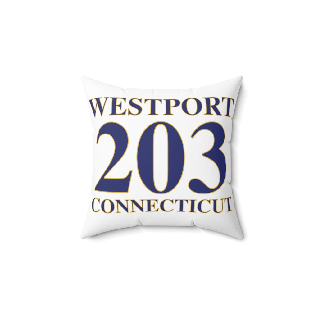 The 203 Westport Collection. Show off Westport and Connecticut at the same time. Colors were inspired by the Connecticut state flag. 