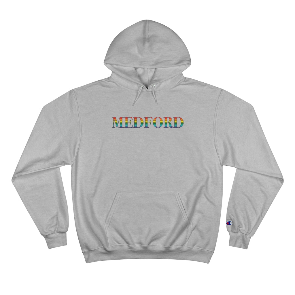 Medford Rainbow  Champion Hoodie