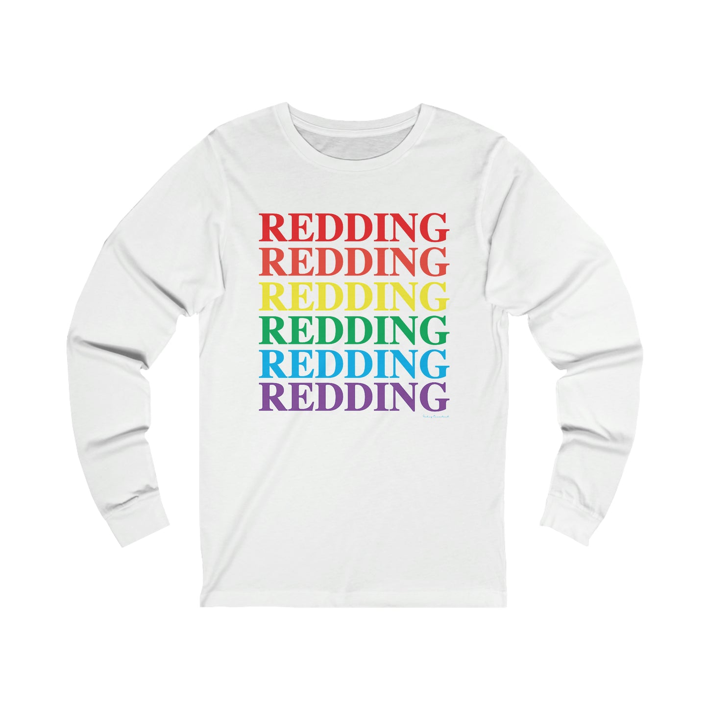 Redding pride unisex long sleeve tee shirt 