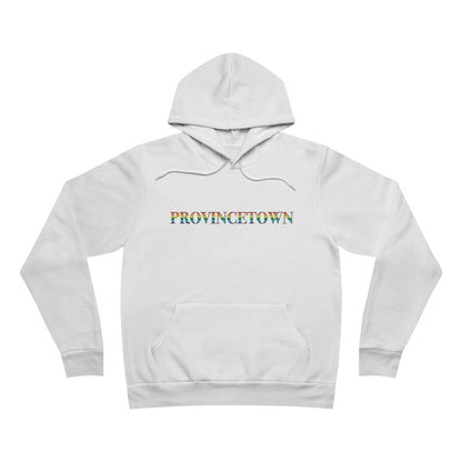 Provincetown Rainbow Unisex Sponge Fleece Pullover Hoodie