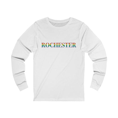 Rochester Rainbow Unisex Jersey Long Sleeve Tee