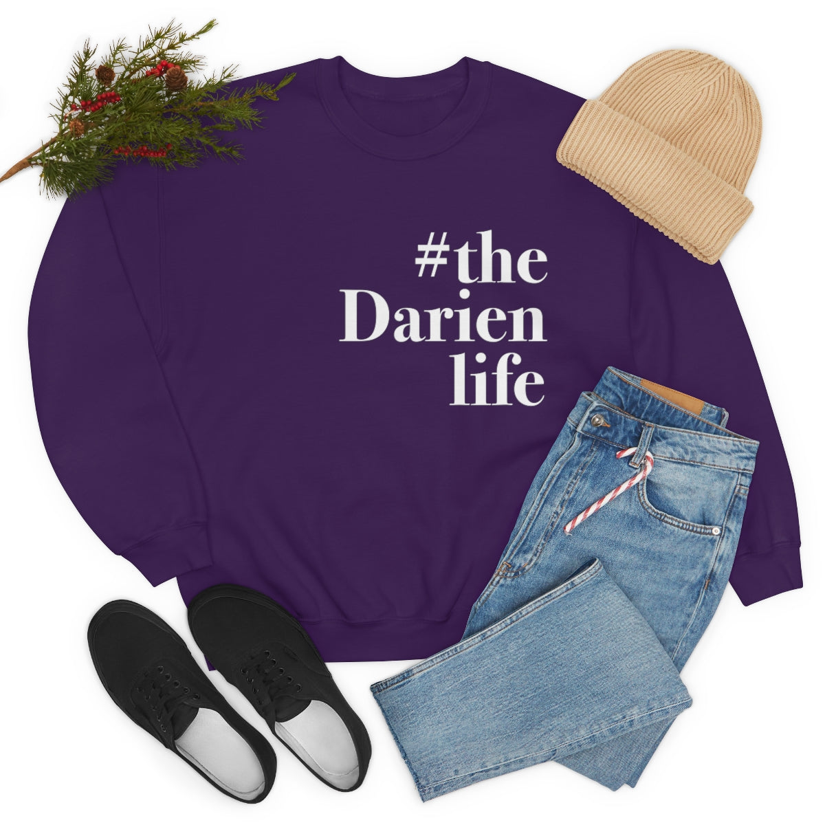 #thedarienlife Unisex Heavy Blend™ Crewneck Sweatshirt