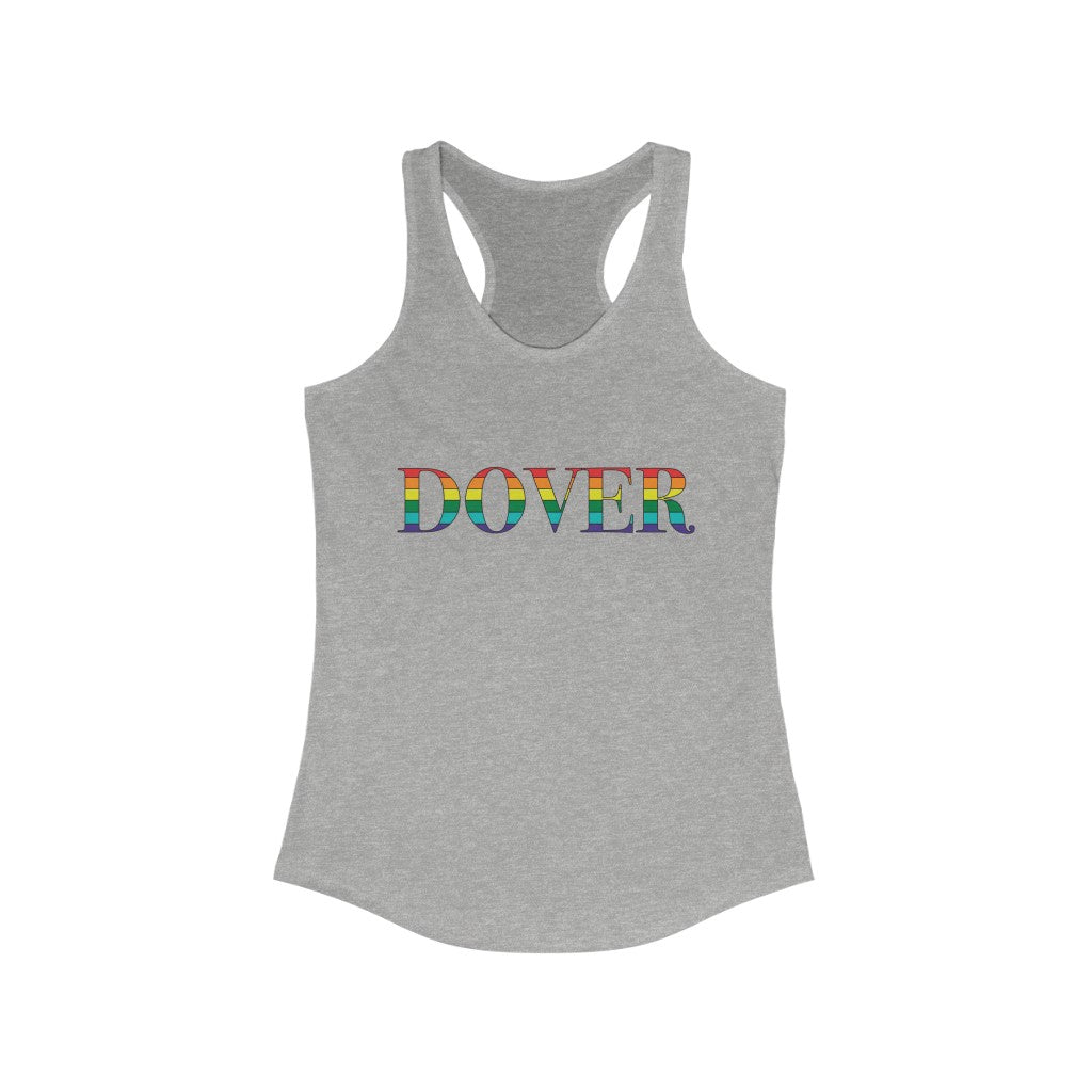 Dover Rainbow Women's Ideal Racerback Tank