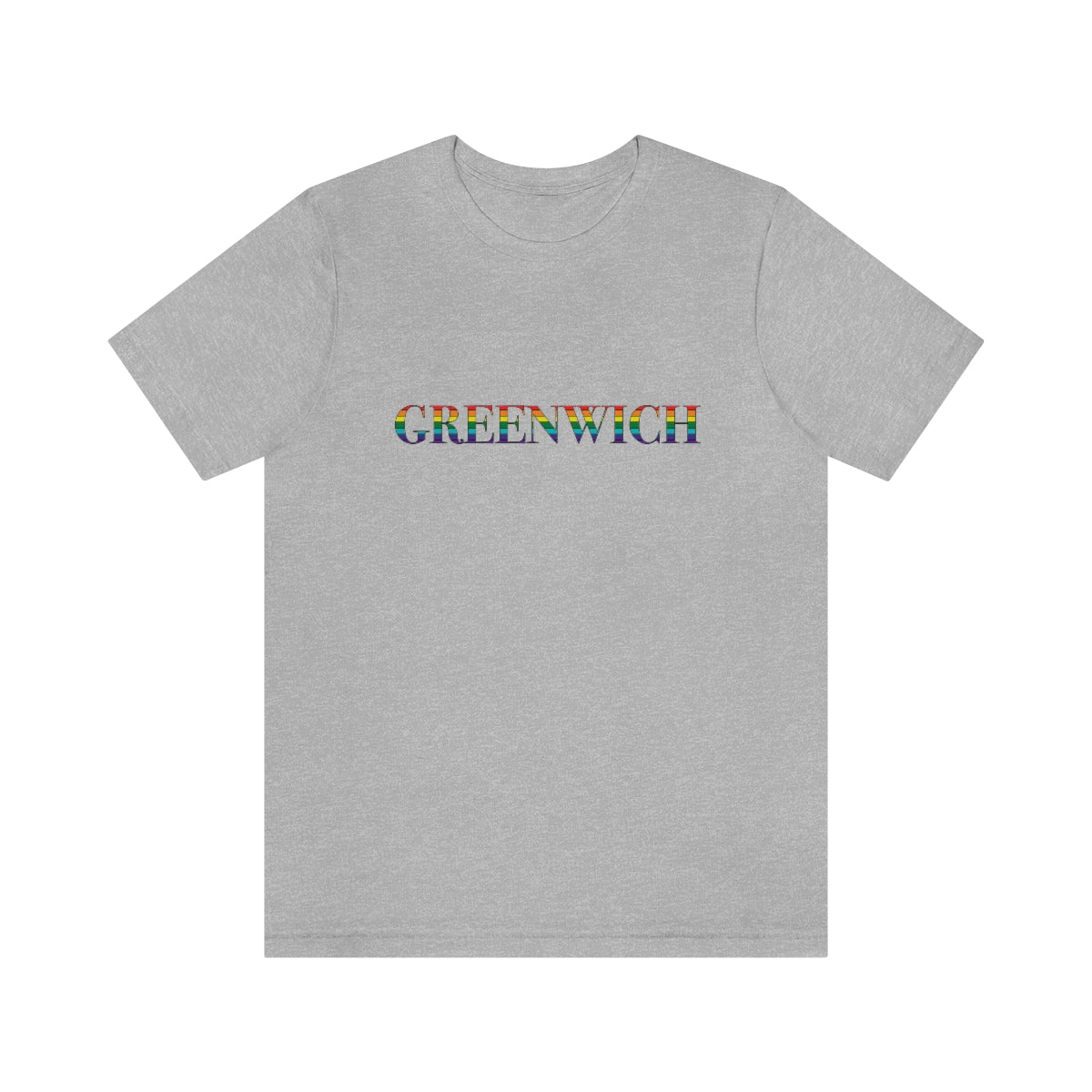 Greenwich Rainbow Unisex Jersey Short Sleeve Tee