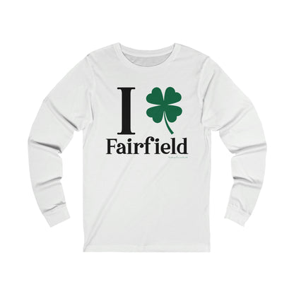 Fairfield Connecticut St. Patrick's Day shirt, I Clover Fairfield