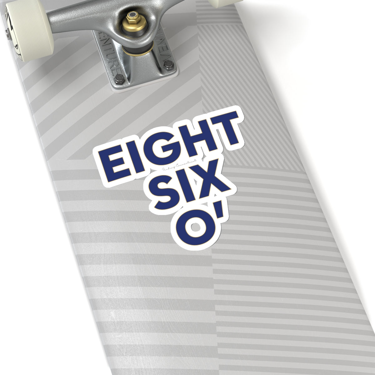 eight six oh / 860 / ct / connecticut sticker 