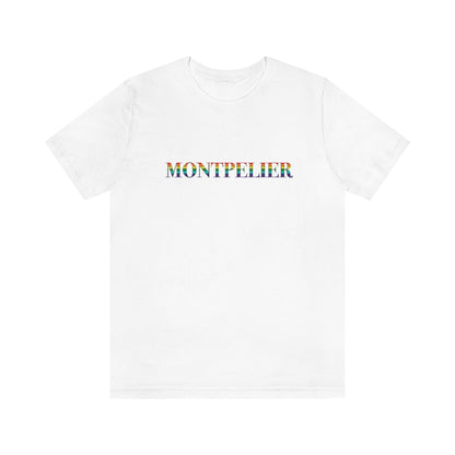 Montpelier Rainbow Unisex Jersey Short Sleeve Tee