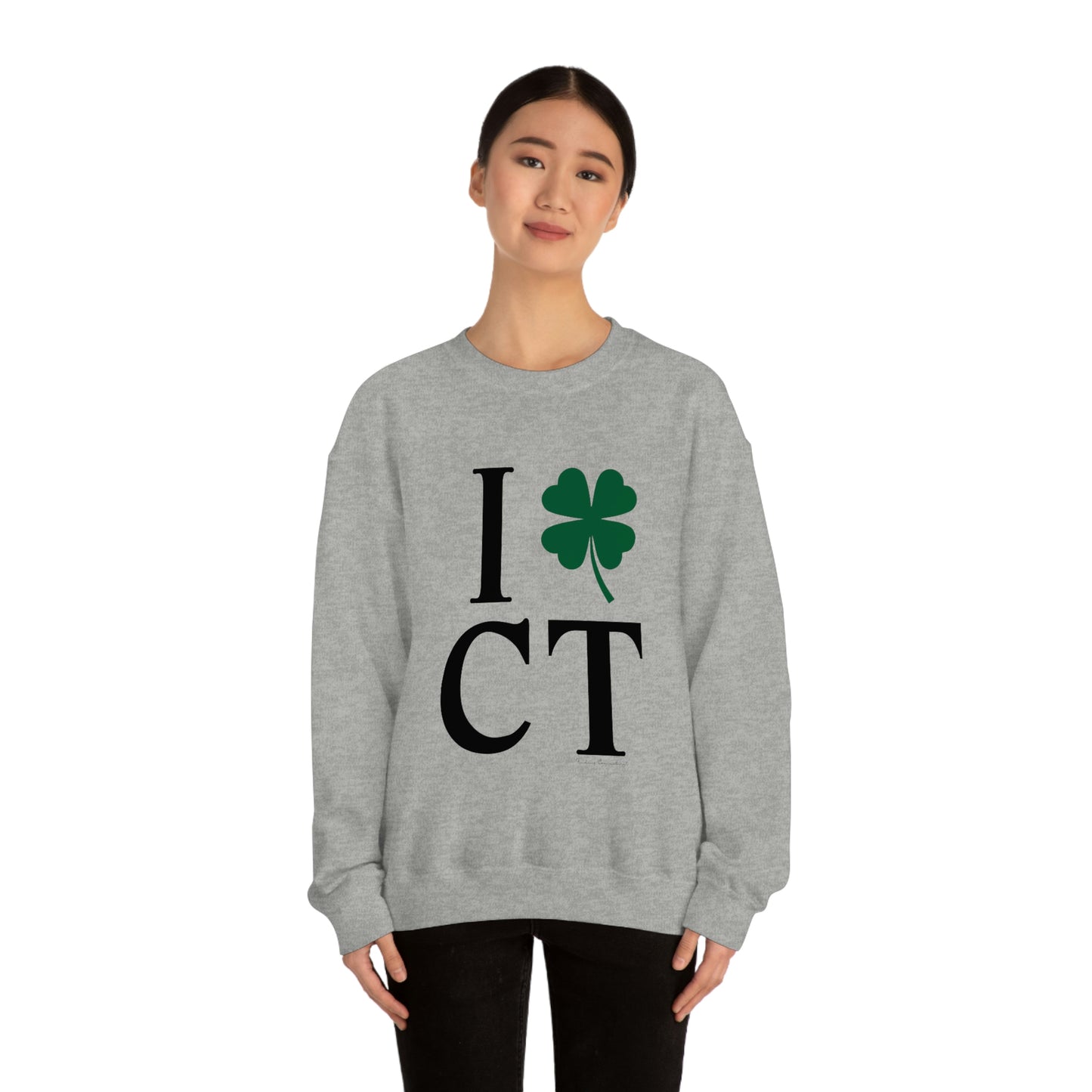 I Clover CT Unisex Heavy Blend™ Crewneck Sweatshirt