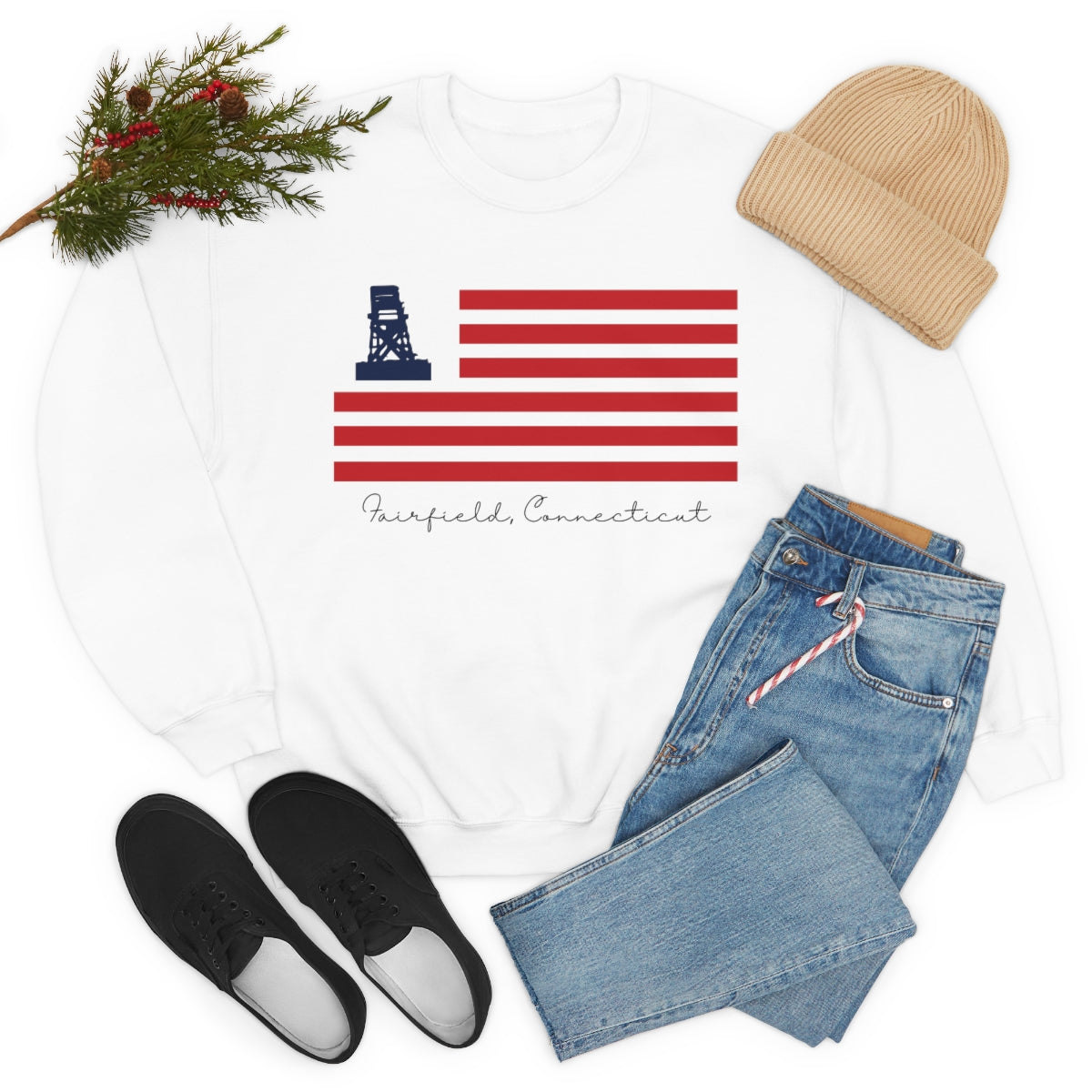 Jennings Beach Unisex Heavy Blend™ Crewneck Sweatshirt