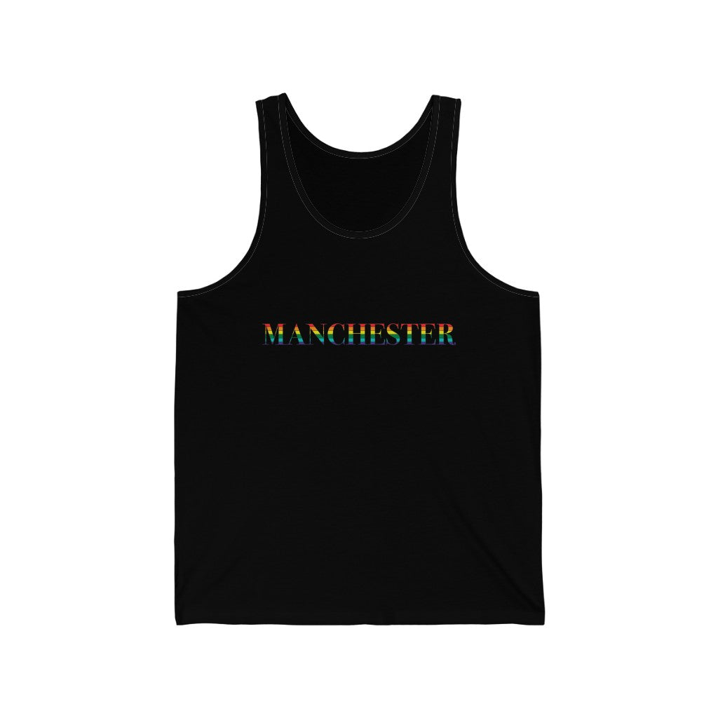 Manchester Rainbow Unisex Jersey Tank