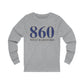 860 West Hartford long sleeve tee shirts.  West Hartford Connecticut tee shirts, hoodies sweatshirts, mugs, and other apparel, home gifts, and souvenirs. Proceeds of this collection go to help Finding Connecticut’s brand. Free USA shipping. 