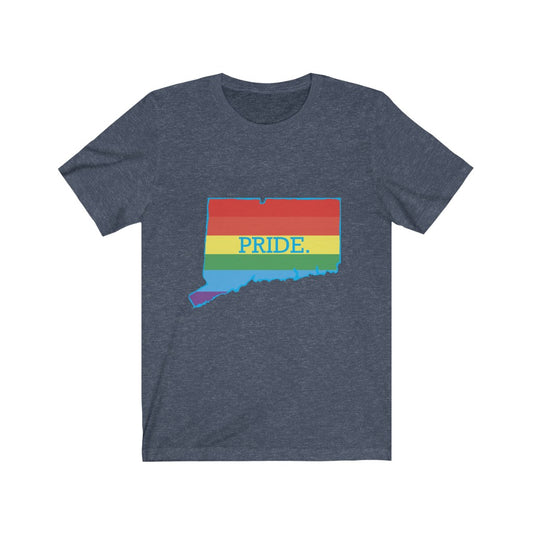 Pride in Connecticut Unisex Jersey Short Sleeve Tee