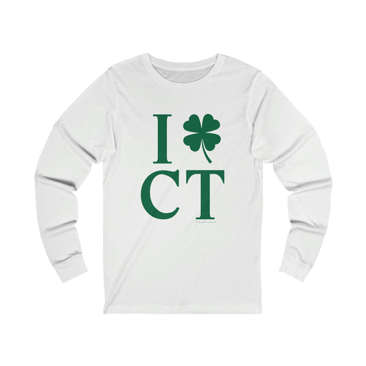 Connecticut st. patricks day shirt, i clover ct 