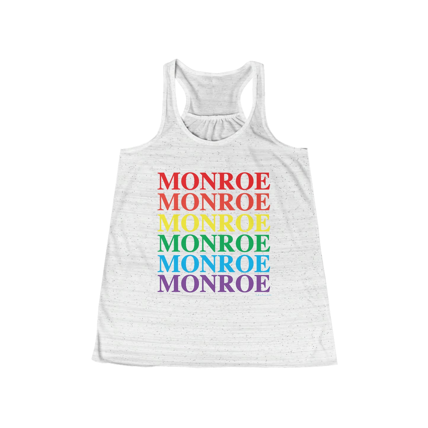 Monroe Pride Women's Flowy Racerback Tank