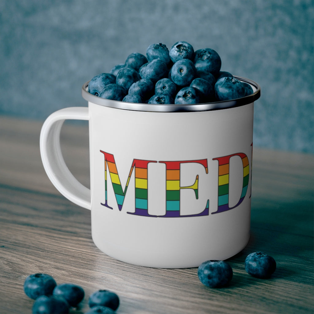 Medford Rainbow Enamel Camping Mug