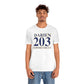 darien 203 Connecticut unisex tee shirt