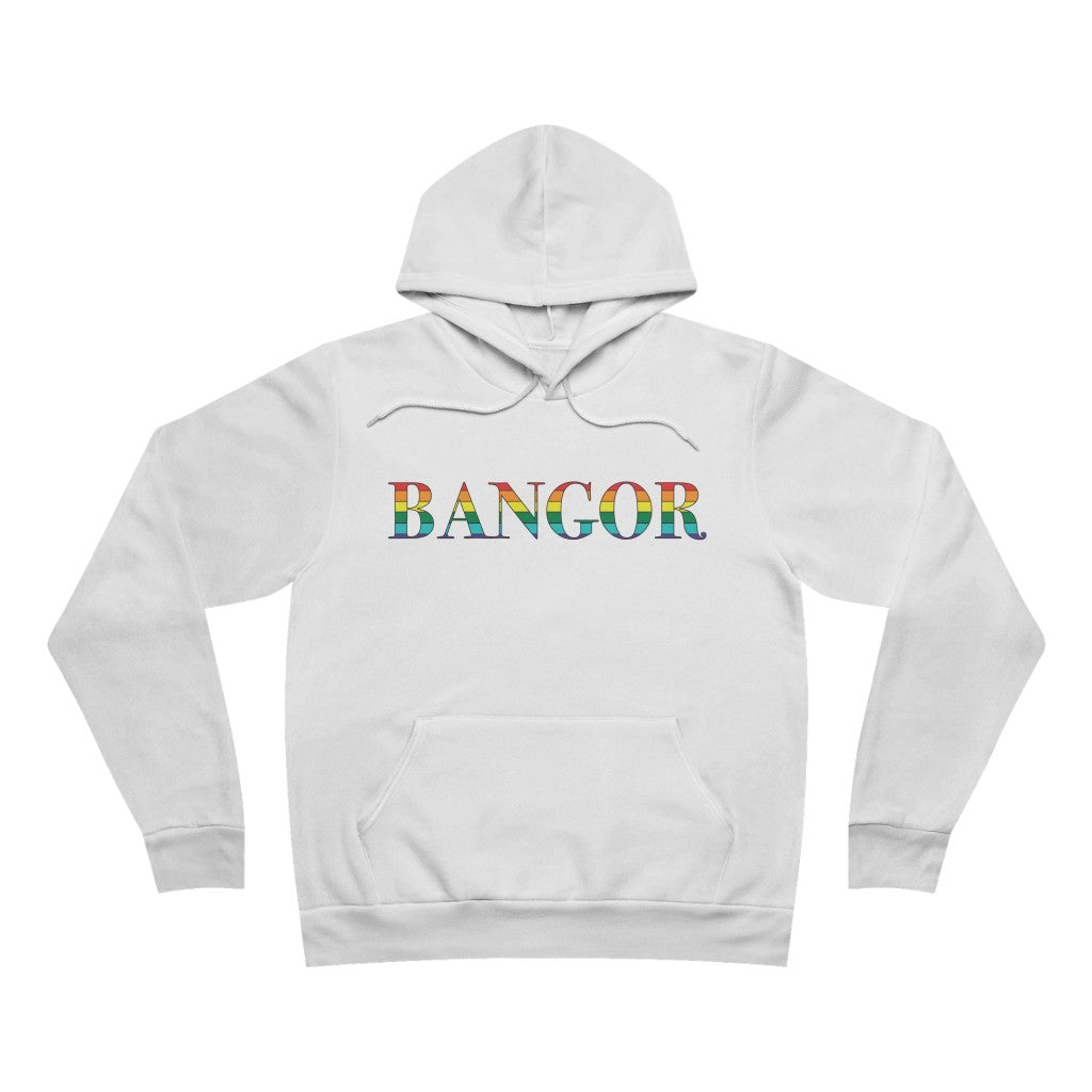 Bangor Rainbow Unisex Sponge Fleece Pullover Hoodie