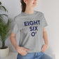 Eight Six O' Unisex Jersey Short Sleeve Tee