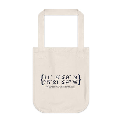 westport coordinates tote bag