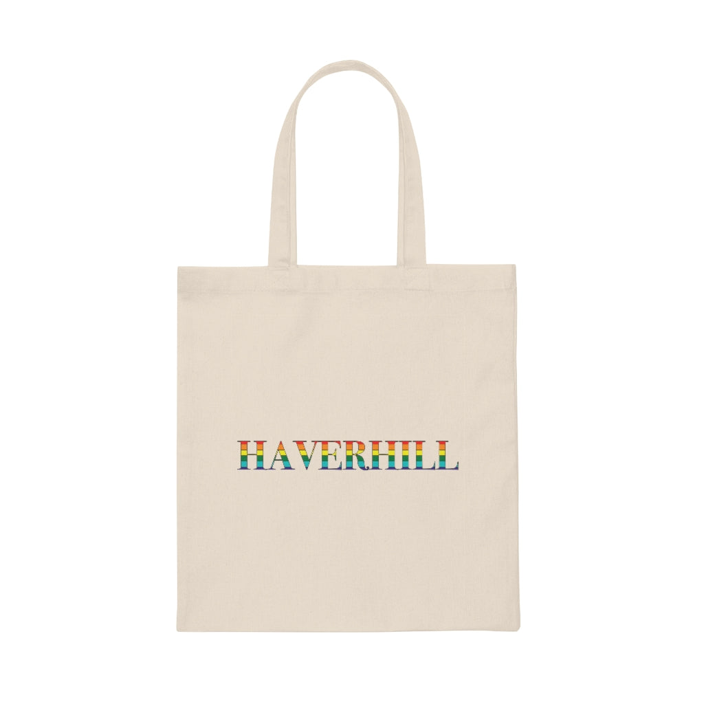 Haverhill Rainbow Canvas Tote Bag