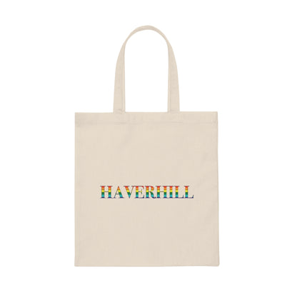 Haverhill Rainbow Canvas Tote Bag