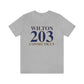Wilton 203 Connecticut Unisex Jersey Short Sleeve Tee