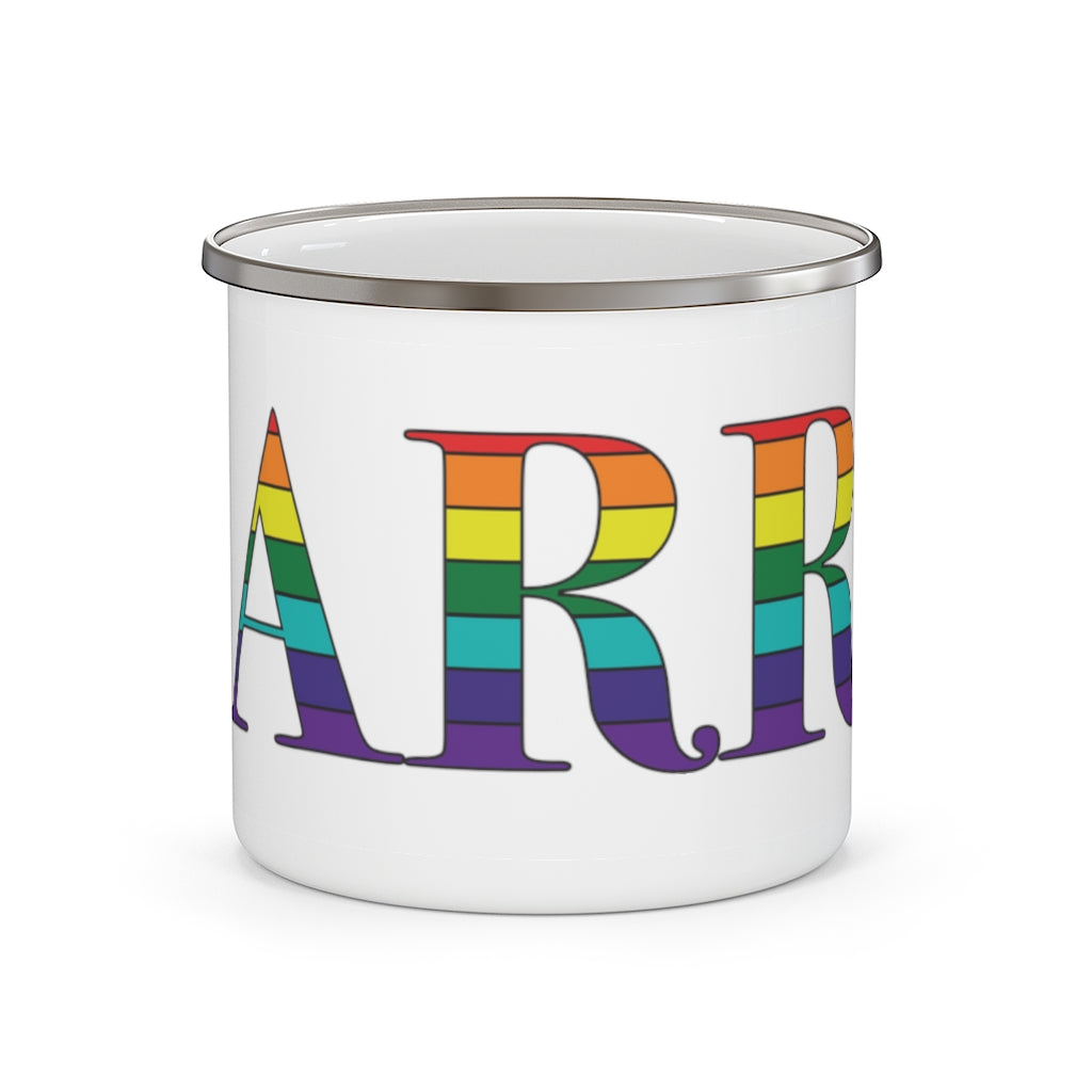 Barre Rainbow Enamel Camping Mug