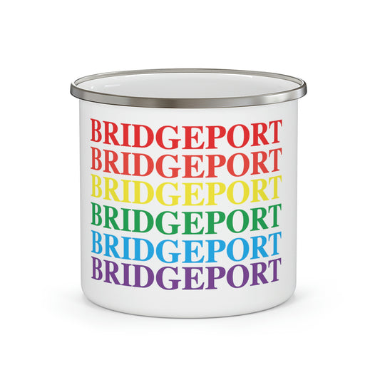 Bridgeport Pride Enamel Camping Mug