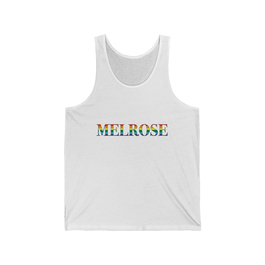 Melrose Rainbow Unisex Jersey Tank