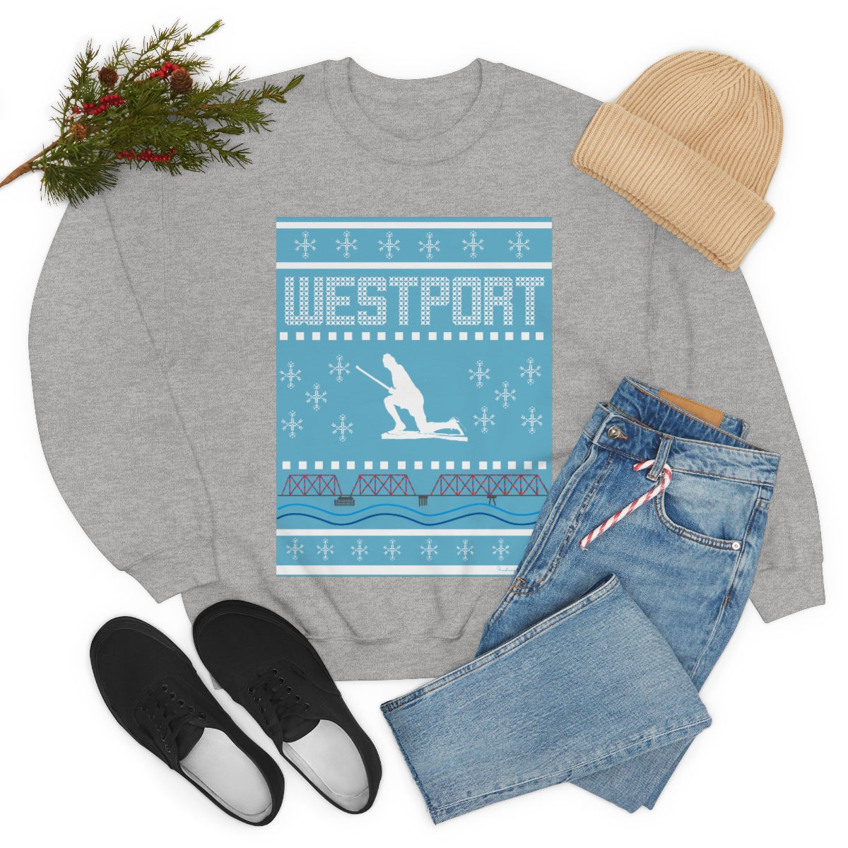 Westport Ugly Holiday Unisex Heavy Blend™ Crewneck Sweatshirt