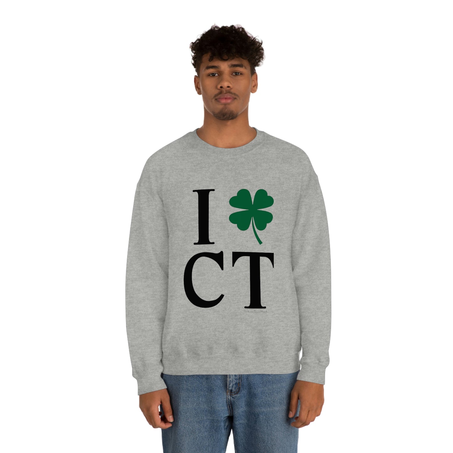 I Clover CT Unisex Heavy Blend™ Crewneck Sweatshirt