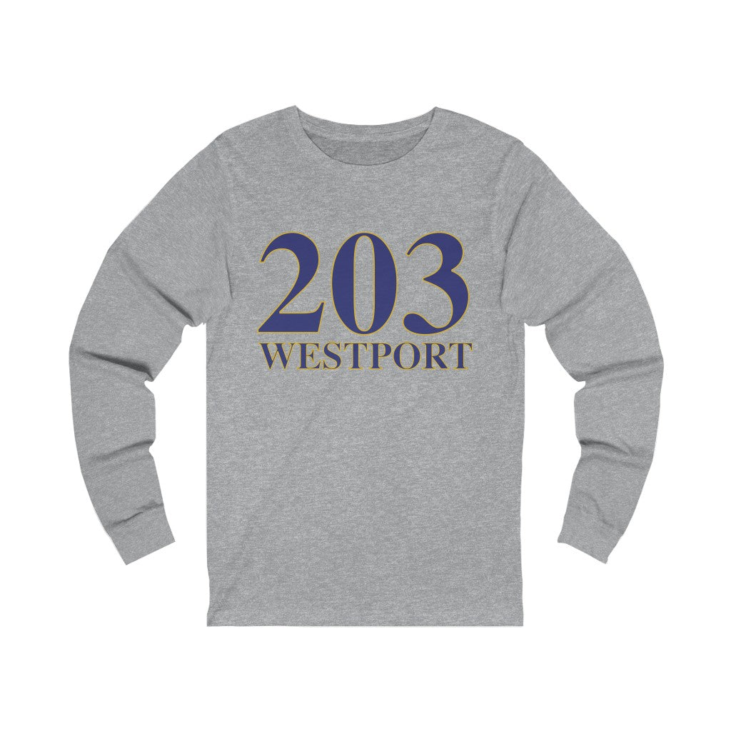 The 203 Westport Collection. Show off Westport and Connecticut at the same time. Colors were inspired by the Connecticut state flag. 