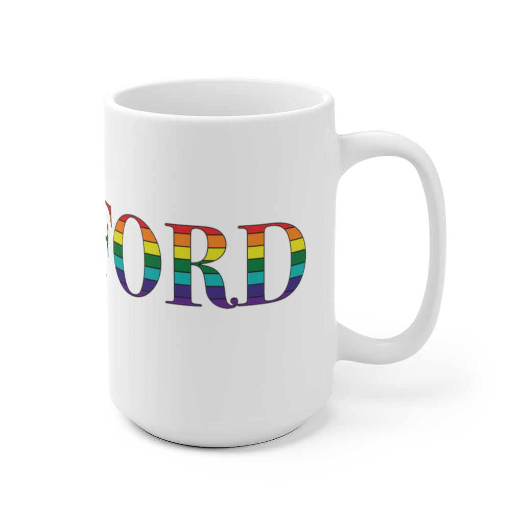 Do you have Stamford Pride?  Stamford, Connecticut apparel and gifts including mugs including LGBTQ inspired mugs