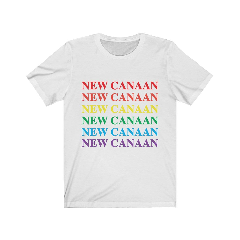 New Canaan Pride Unisex Jersey Short Sleeve Tee