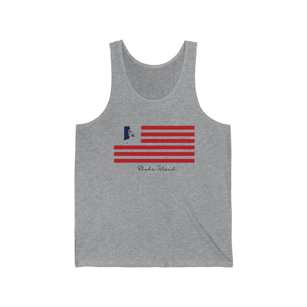 Rhode Island American Flag collection has tee shirts, mugs, reusable bags, and other apparel and gifts. All proceeds goes to help build the Finding New England brand and get our website up and going. Free shipping on all products. 