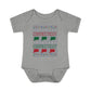 Connecticut Ugly Holiday Infant Baby Rib Bodysuit