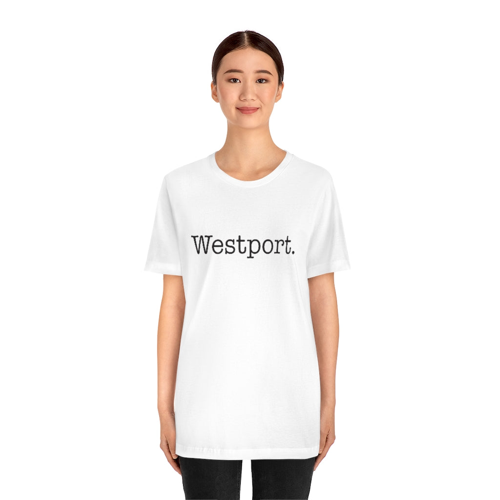 Westport. Unisex Jersey Short Sleeve Tee