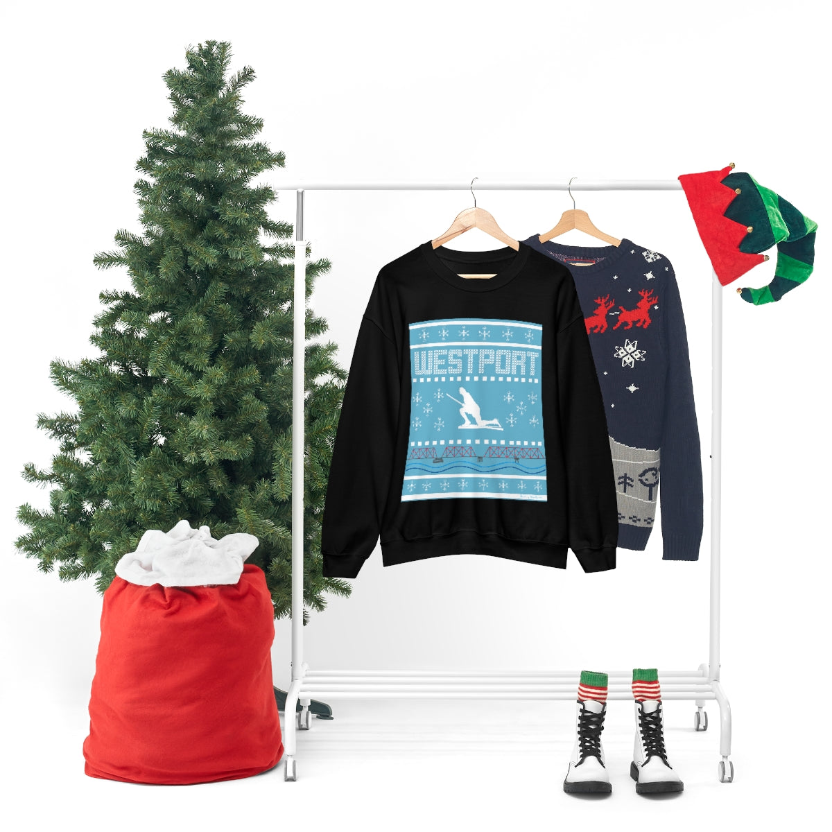 Westport Ugly Holiday Unisex Heavy Blend™ Crewneck Sweatshirt