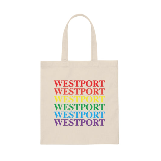 Westport Pride Canvas Tote Bag