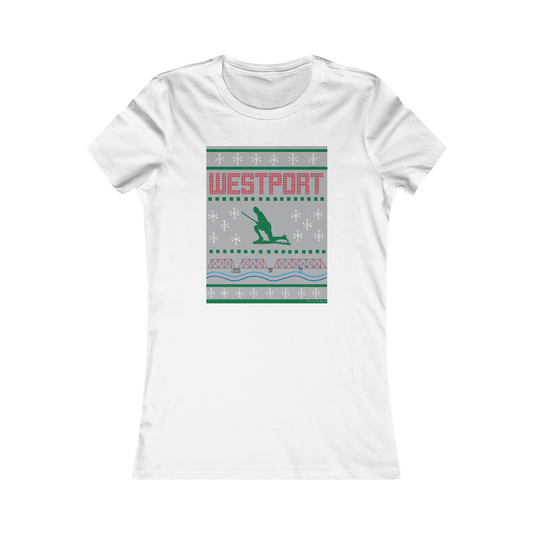 westport ct / connecticut ugly christmas sweater shirt 