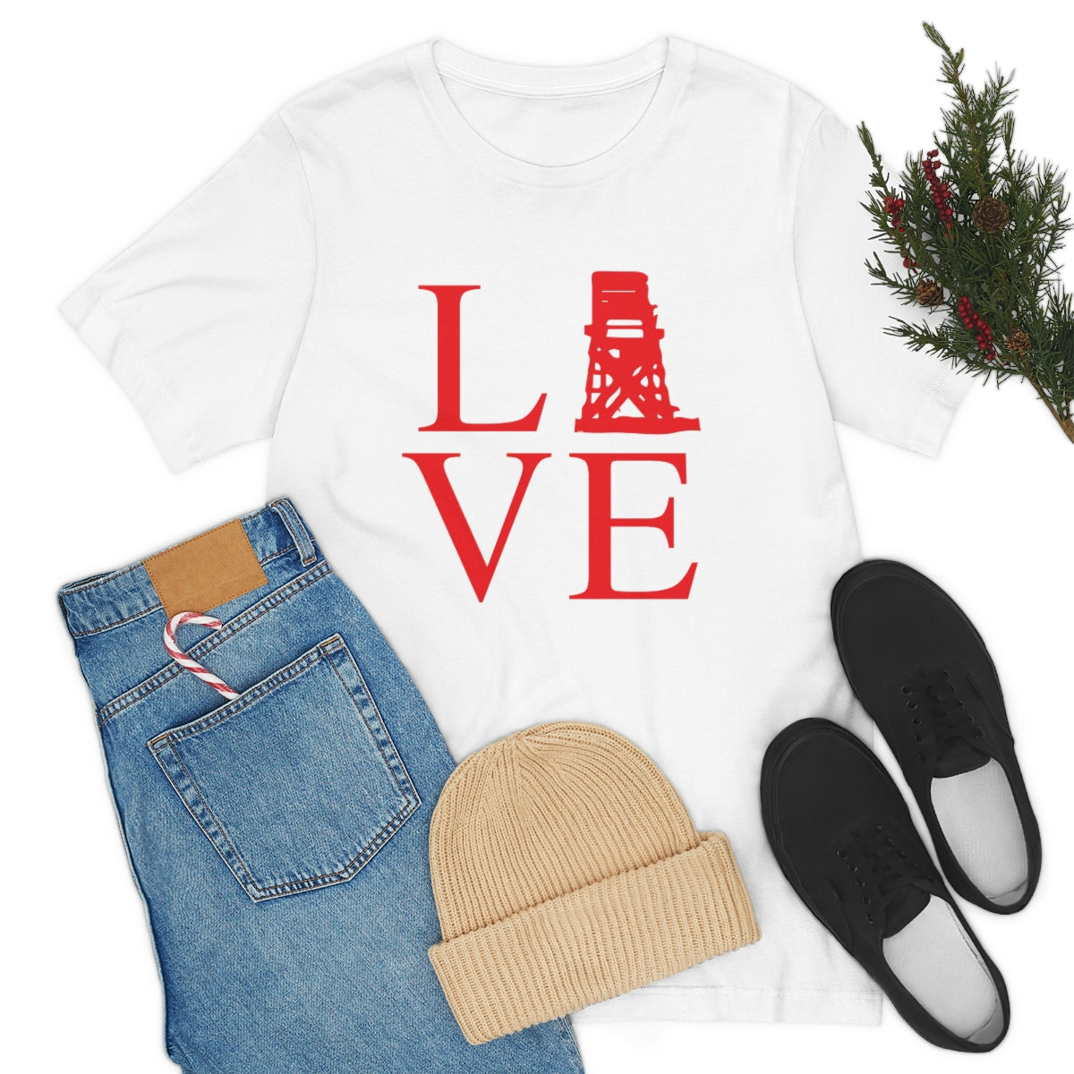 Fairfield Love & Life Unisex Jersey Short Sleeve Tee