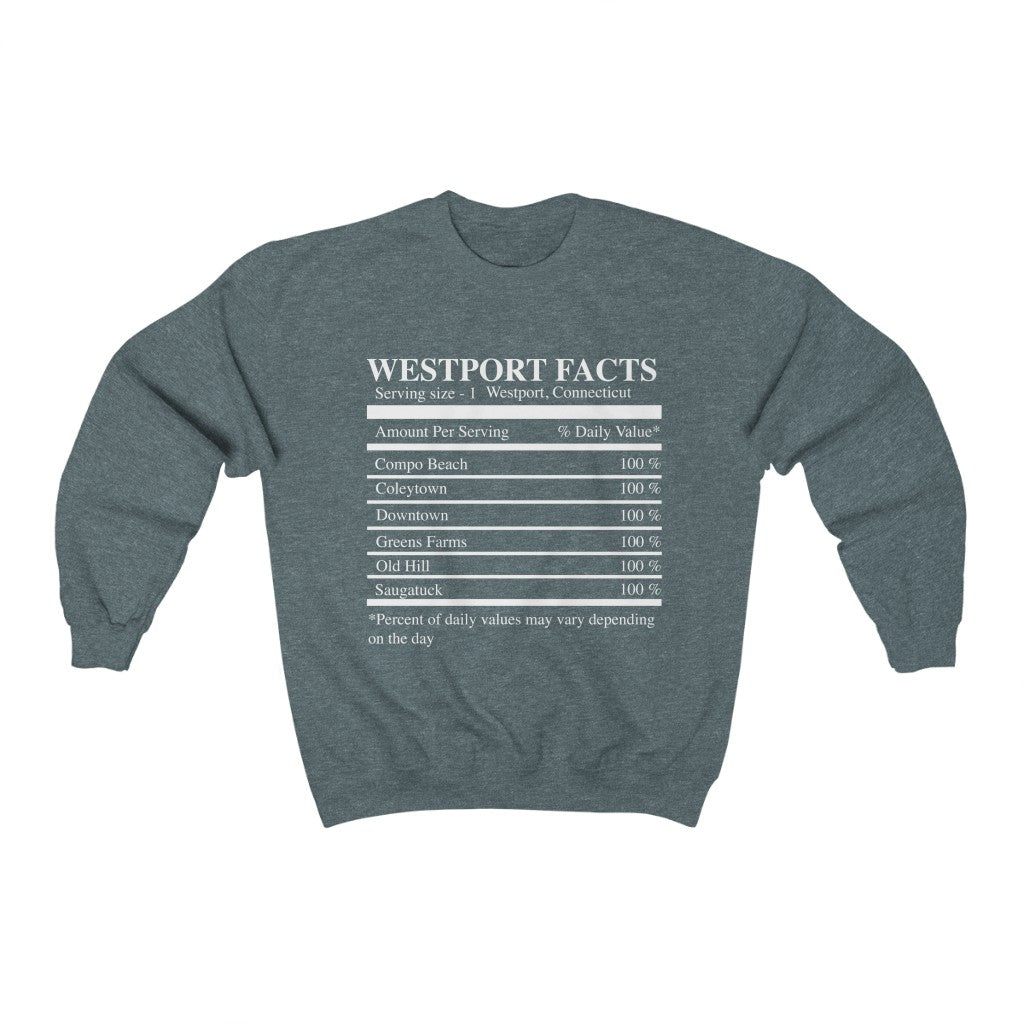 westport facts sweatshirt