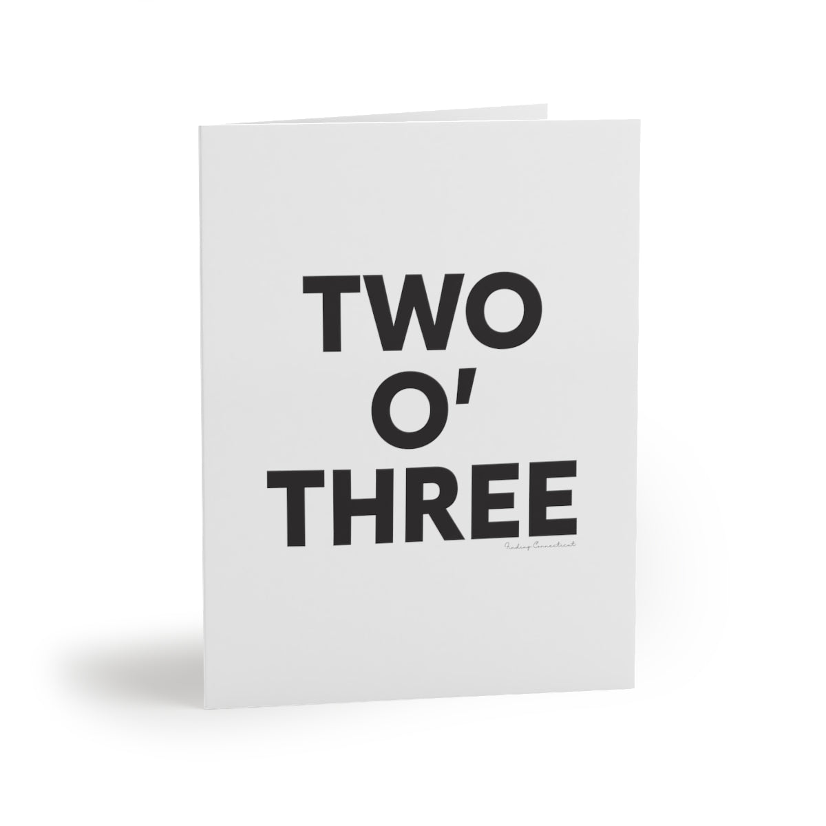 Two O' Three Greeting Cards (8, 16, and 24 pcs)