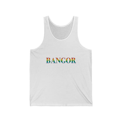 Bangor Rainbow Unisex Jersey Tank