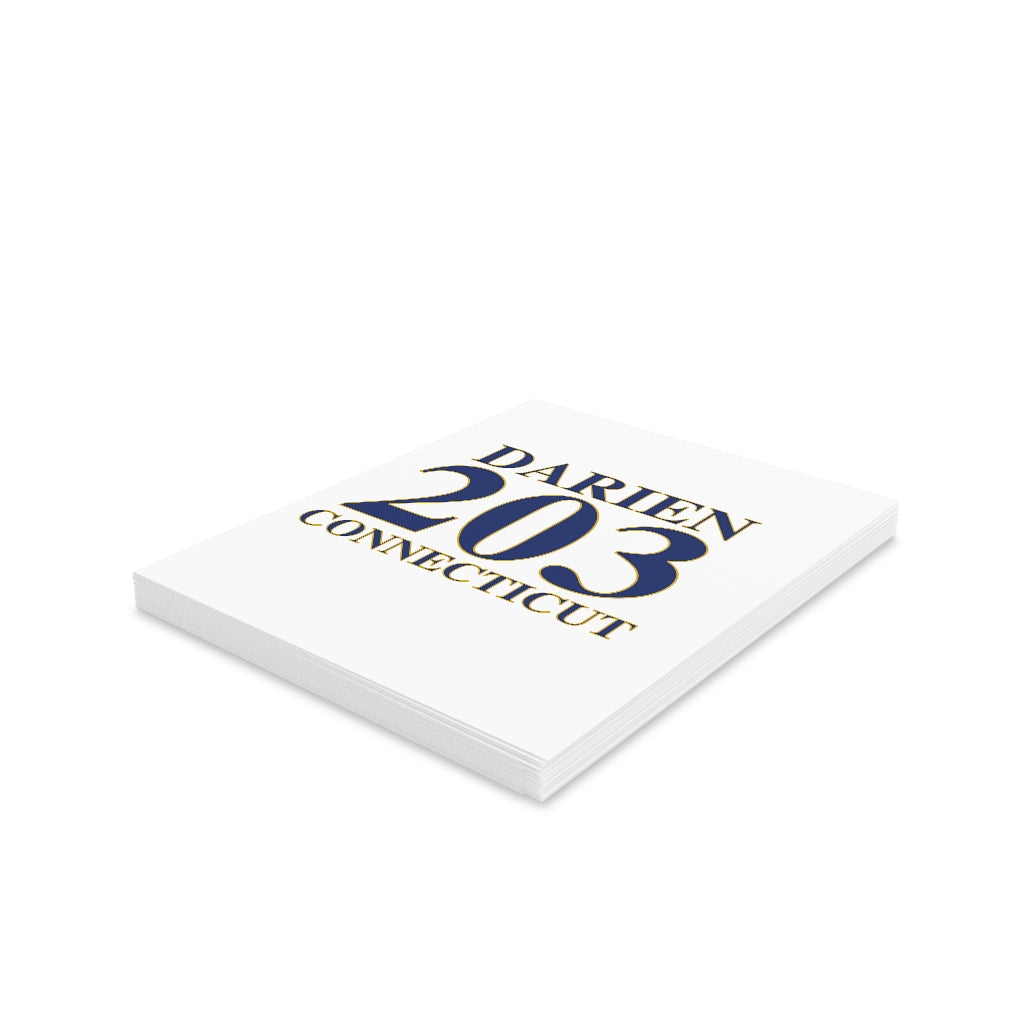 Darien 203 Connecticut Greeting Cards (8, 16, and 24 pcs)