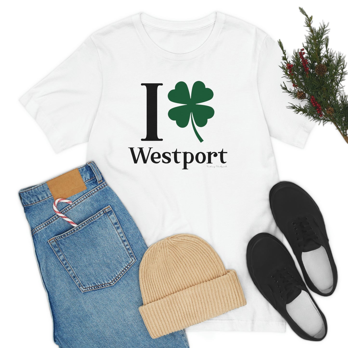 I Clover Westport Unisex Jersey Short Sleeve Tee