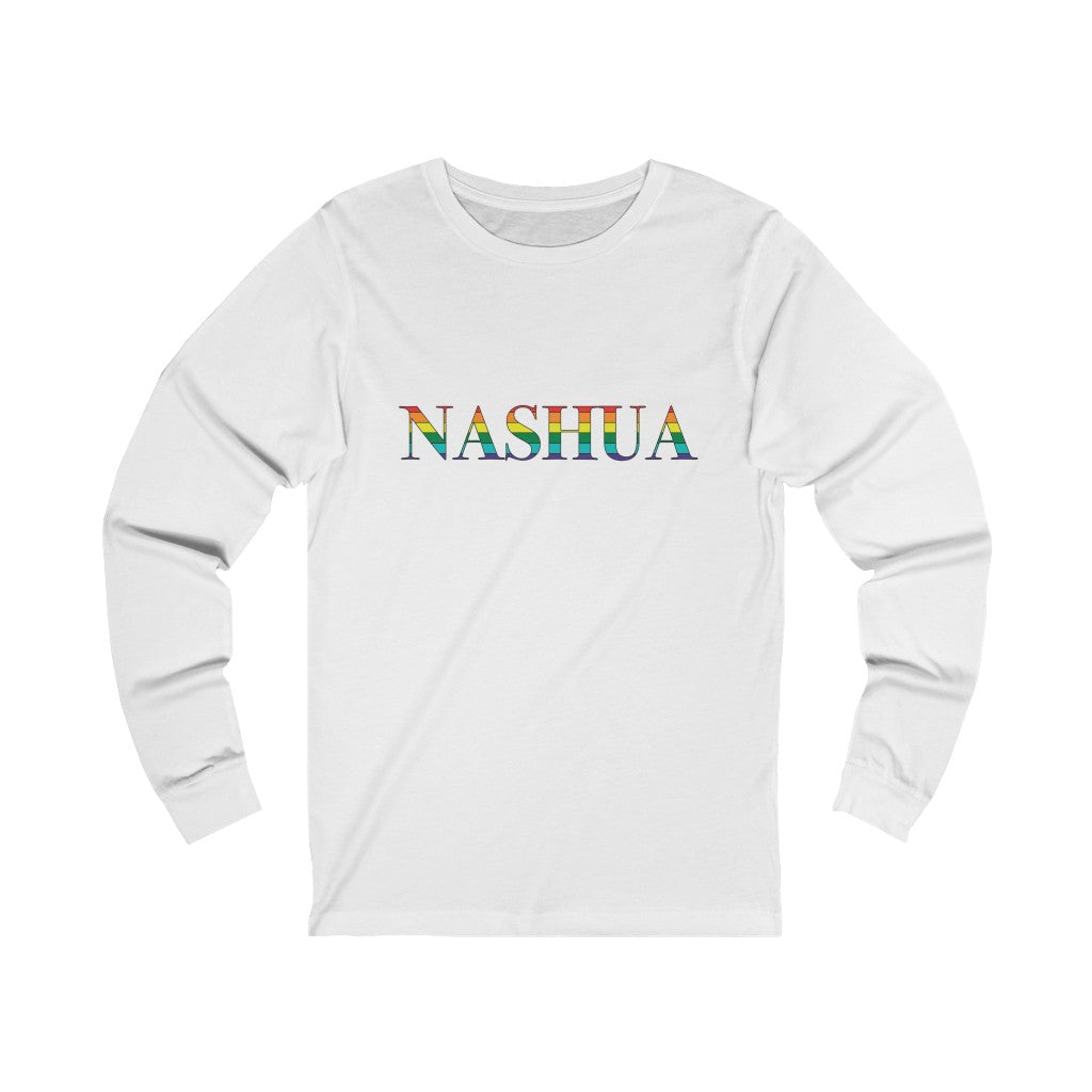 Nashua Rainbow Unisex Jersey Long Sleeve Tee