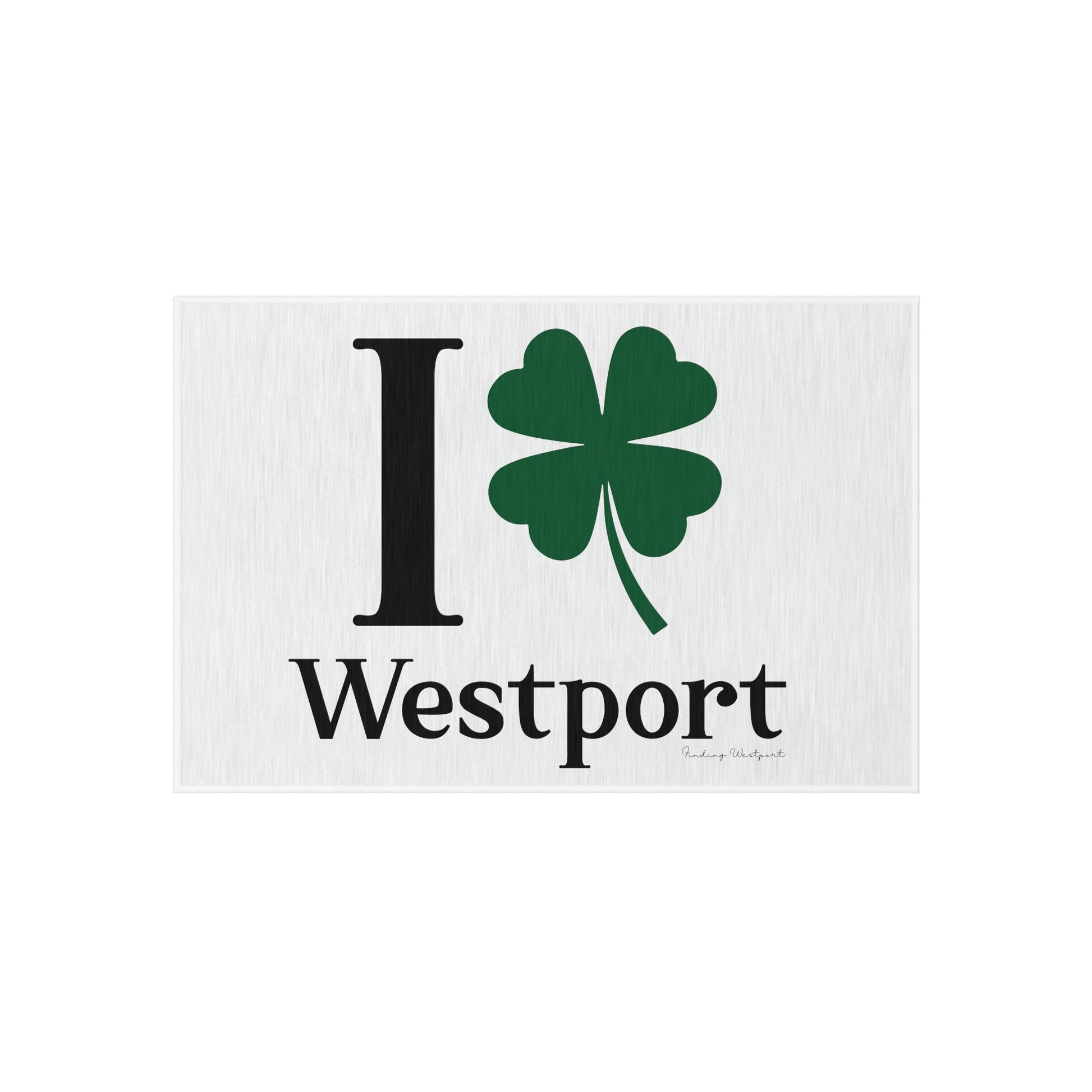 westport connecticut st patricks day rug. 