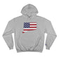 ct / connecticut american flag hooded sweatshirt hoodie 
