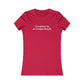 I'd rather be at Compo Beach. Women's Favorite Tee